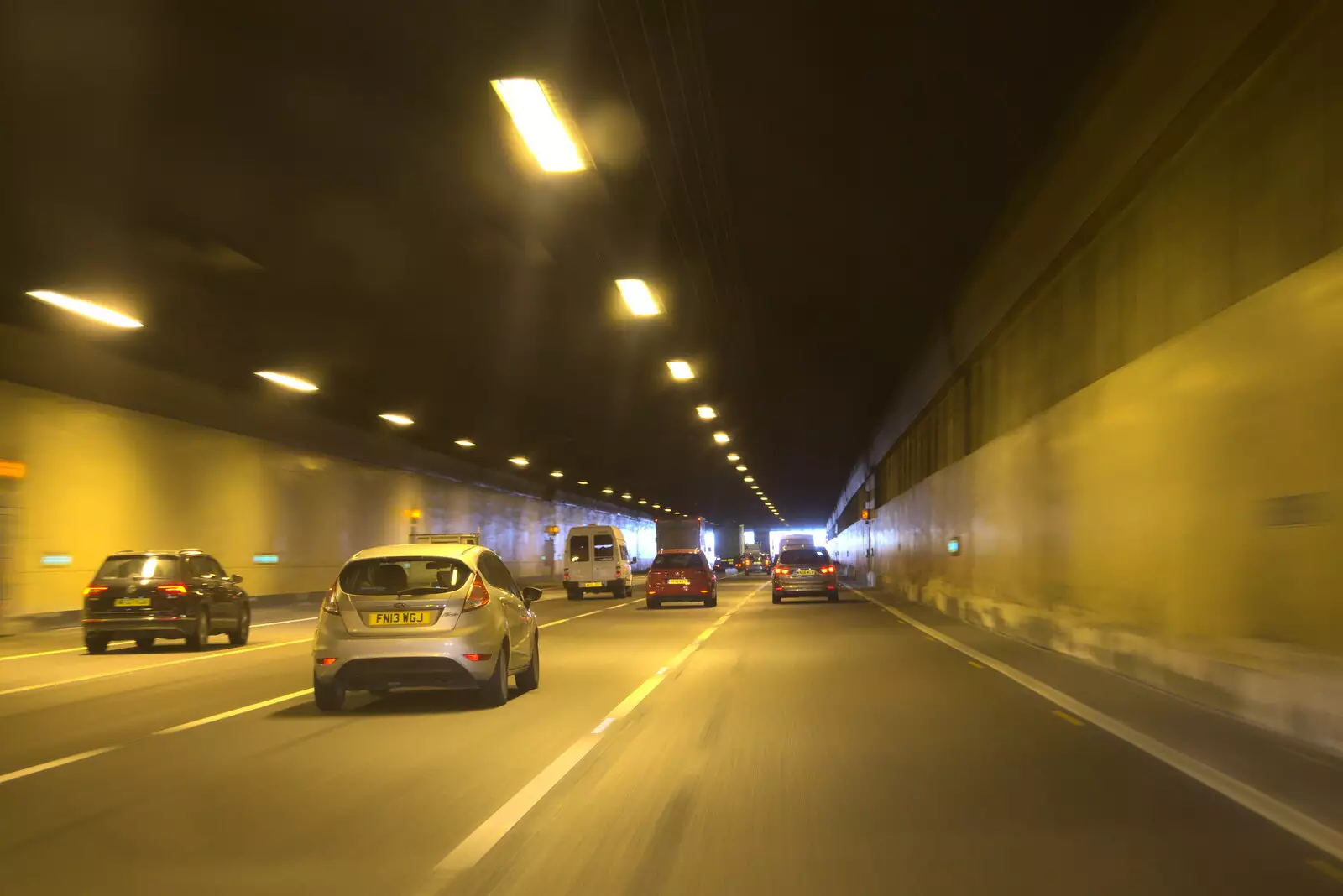 Bell Common tunnel on the M25, from A Trip to Grandma J's, Spreyton, Devon - 2nd June 2021