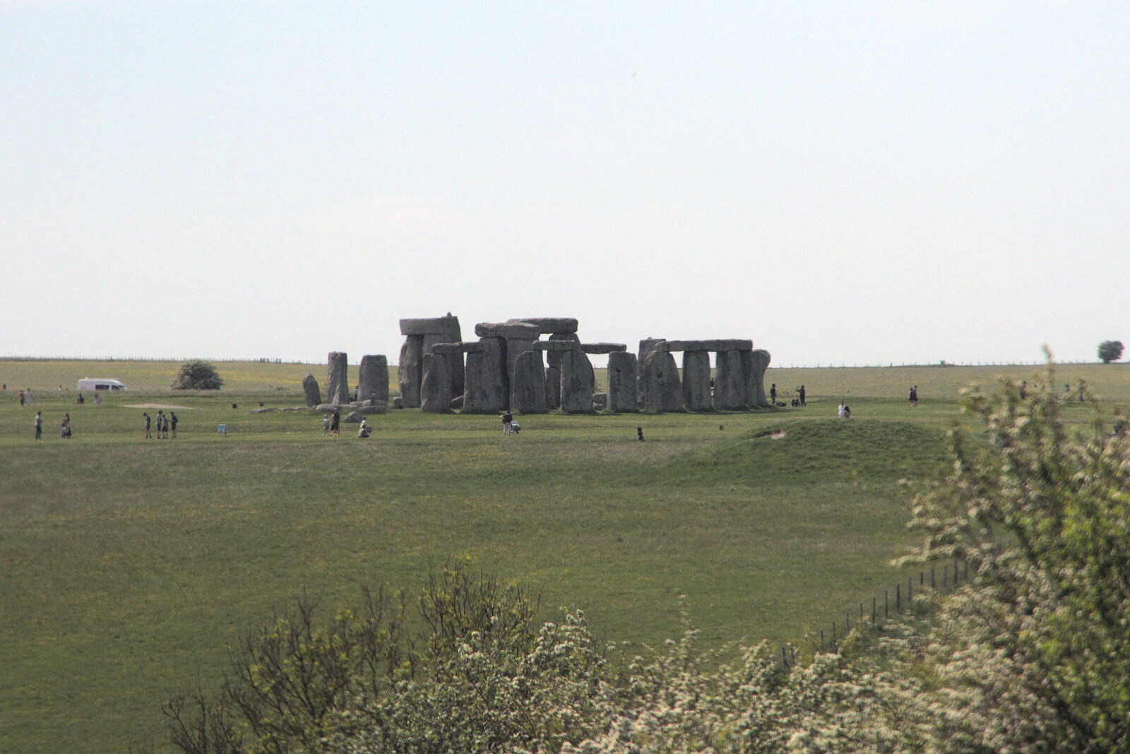Stonehenge as seen from the nearby A303 from A Trip to Grandma J's, Spreyton, Devon - 2nd June 2021