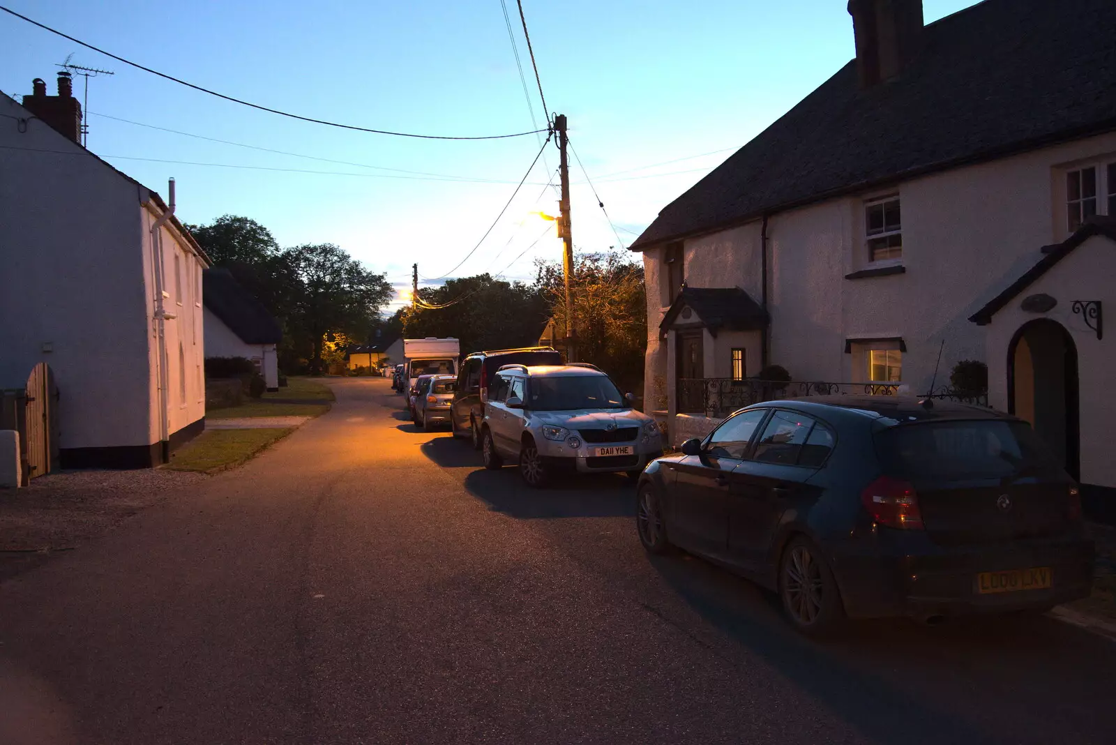 Spreyton's 'high street', from A Trip to Grandma J's, Spreyton, Devon - 2nd June 2021