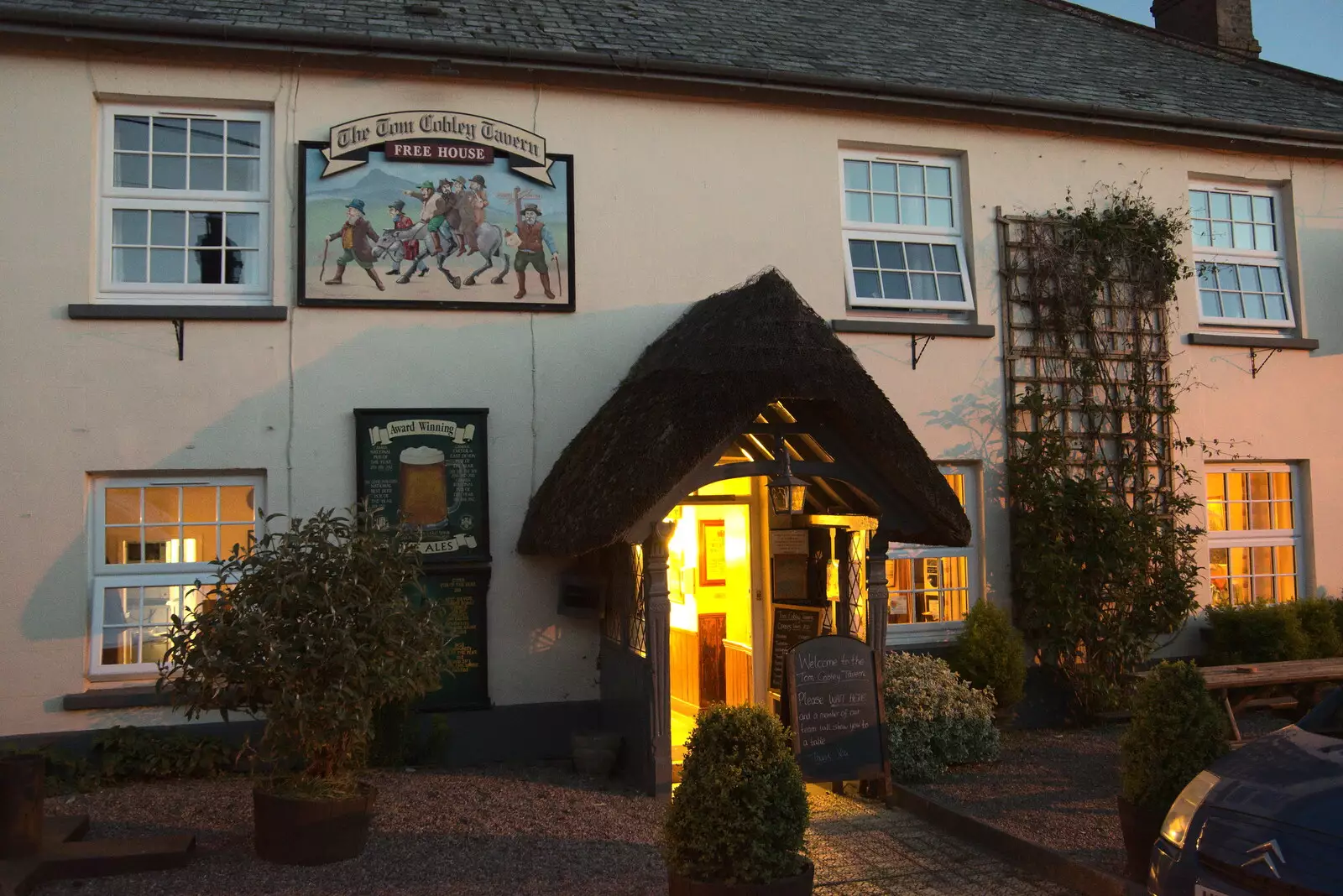 The awesome Tom Cobley Tavern in Spreyton, from A Trip to Grandma J's, Spreyton, Devon - 2nd June 2021