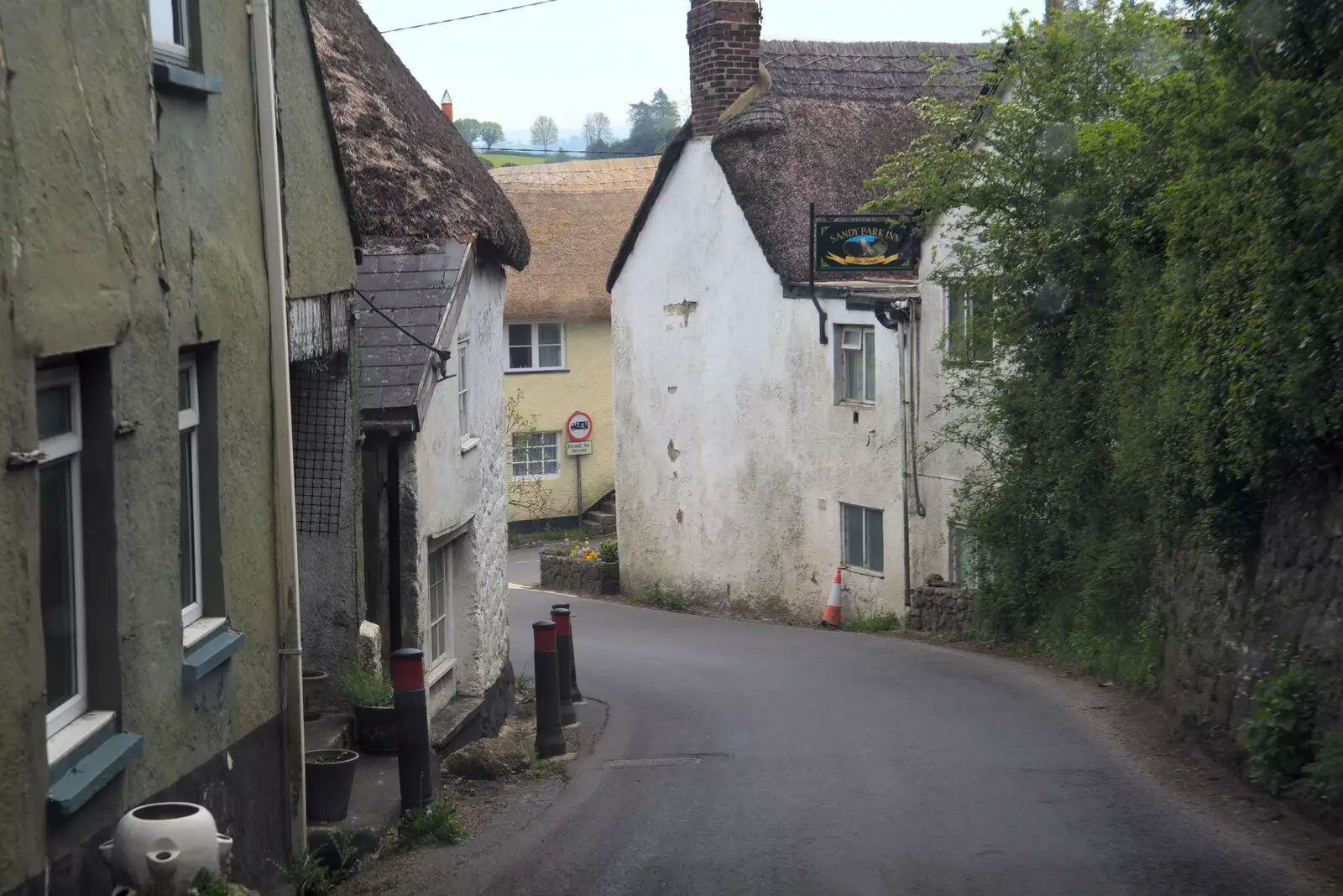 Narrow roads at Sandy Park, from A Trip to Grandma J's, Spreyton, Devon - 2nd June 2021