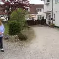 Mother outside her home, A Trip to Grandma J's, Spreyton, Devon - 2nd June 2021