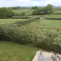 The view from an upstairs bedroom, A Trip to Grandma J's, Spreyton, Devon - 2nd June 2021