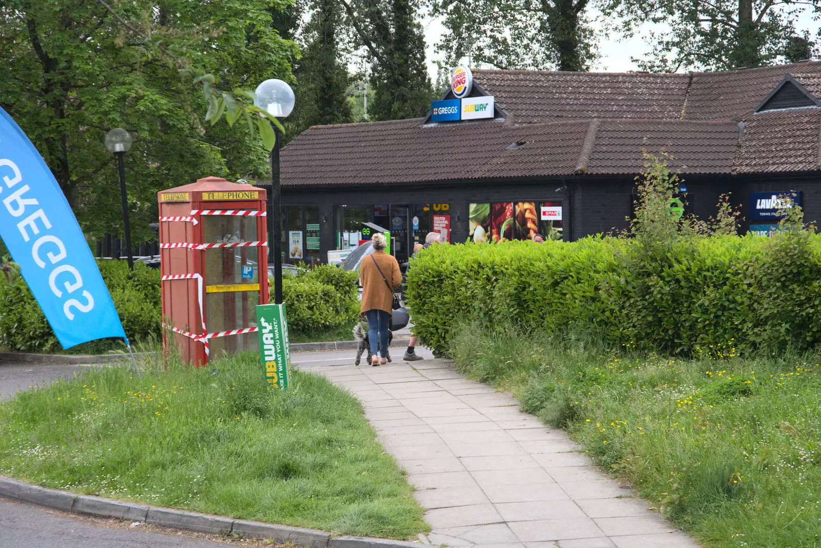 Back on the road, at Countess Services on the A303, from A Trip to Grandma J's, Spreyton, Devon - 2nd June 2021