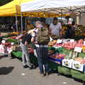 Fruit and vegetable stall, A Weekend at the Angel Hotel, Bury St. Edmunds, Suffolk - 5th June 2021