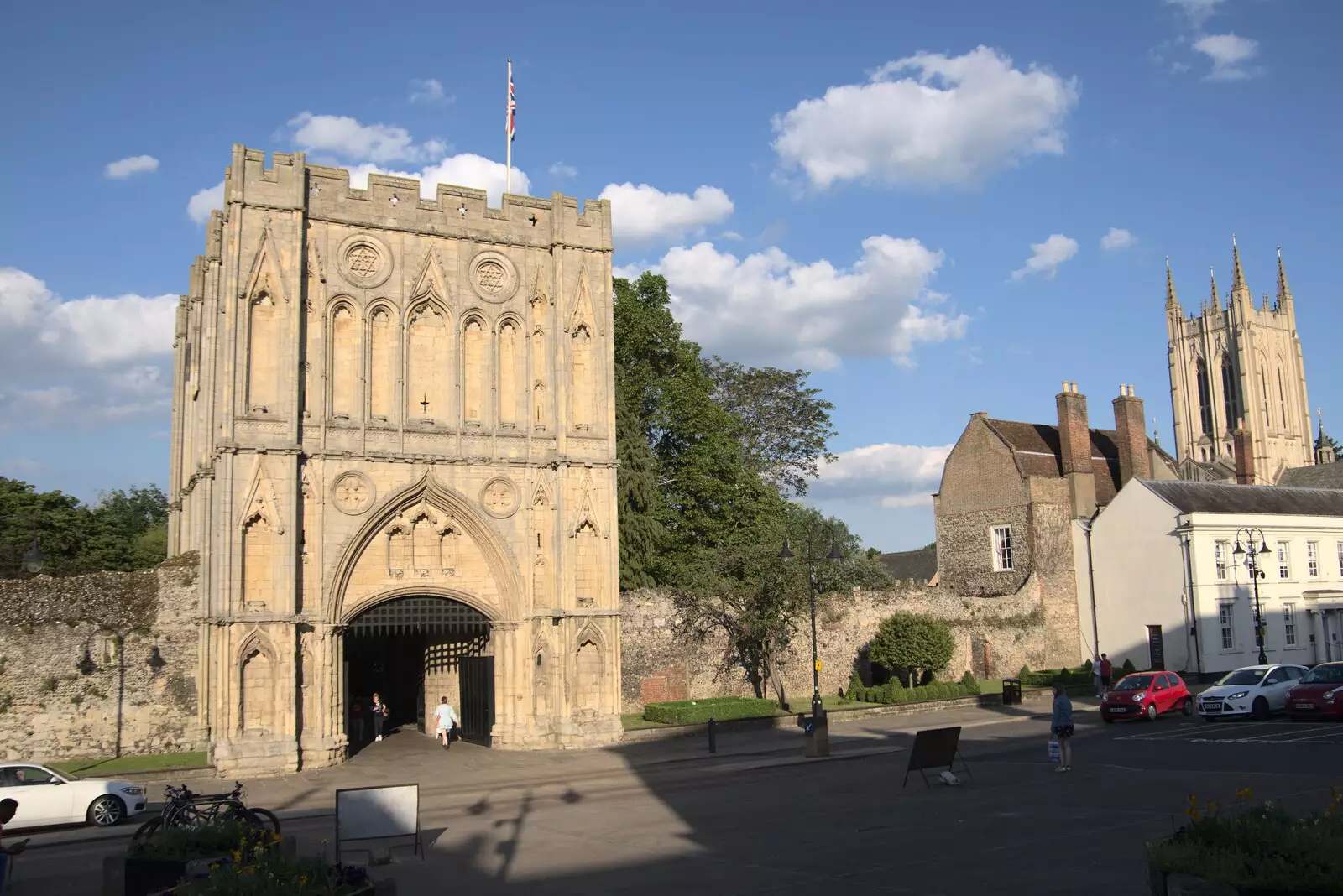 Abbey Gate, from A Weekend at the Angel Hotel, Bury St. Edmunds, Suffolk - 5th June 2021