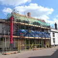 Building works in Eye, A Visit to the Kittens, Scarning, Norfolk - 13th June 2021