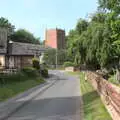 The church at Gislingham, A BSCC Ride to Pulham Market, Norfolk - 17th June 2021