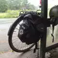 The bike in the rain, A BSCC Ride to Pulham Market, Norfolk - 17th June 2021