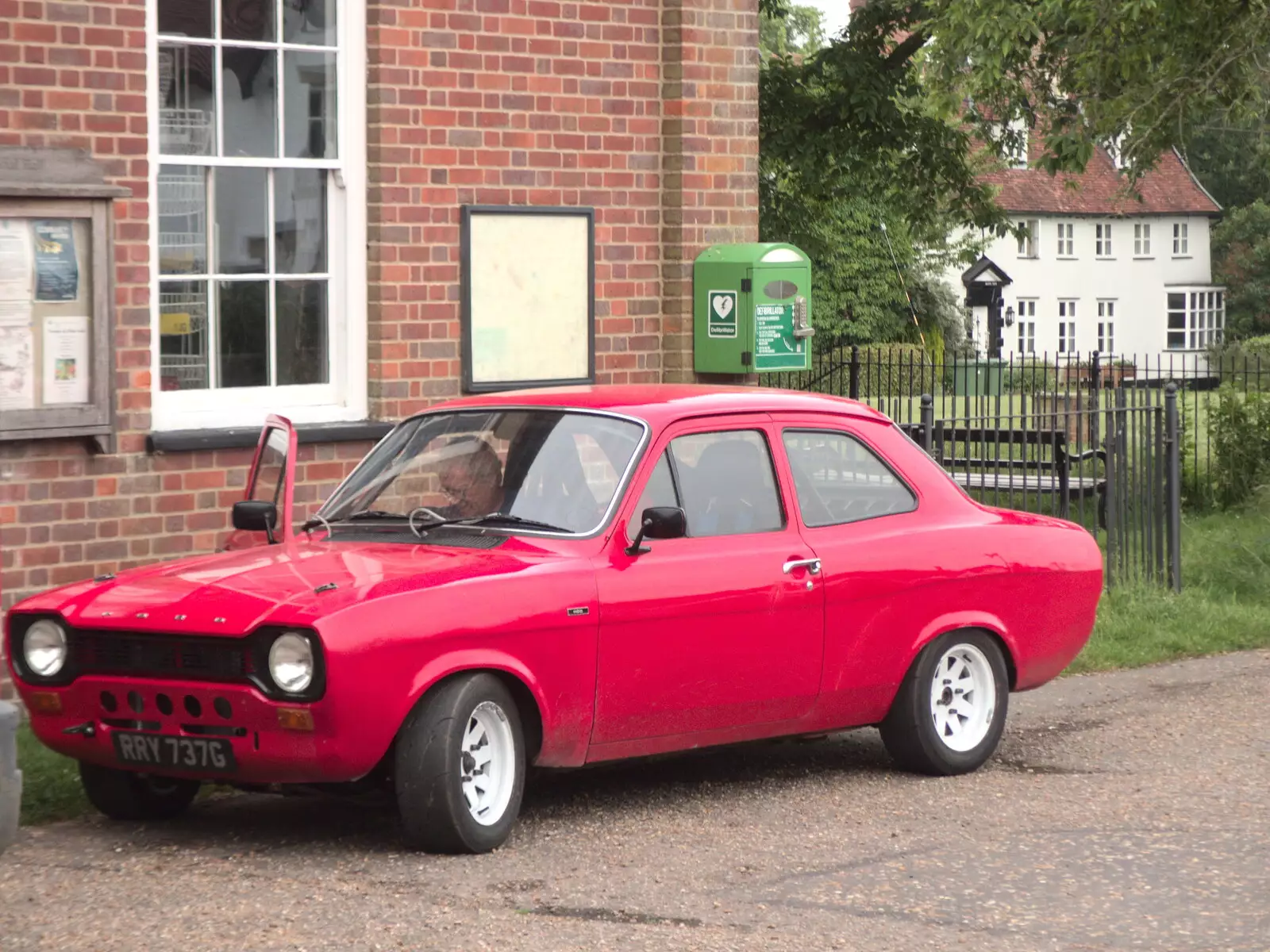 A cool Mark I Ford Escort, from A BSCC Ride to Pulham Market, Norfolk - 17th June 2021