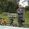 The Boy Phil in the Crossways beer garden, A BSCC Ride to Pulham Market, Norfolk - 17th June 2021