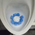 Urinal cakes look like a flower, A BSCC Ride to Pulham Market, Norfolk - 17th June 2021