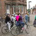 Fred gets ready to cycle home to check on Boris, Suze-fest, Braisworth, Suffolk - 19th June 2021