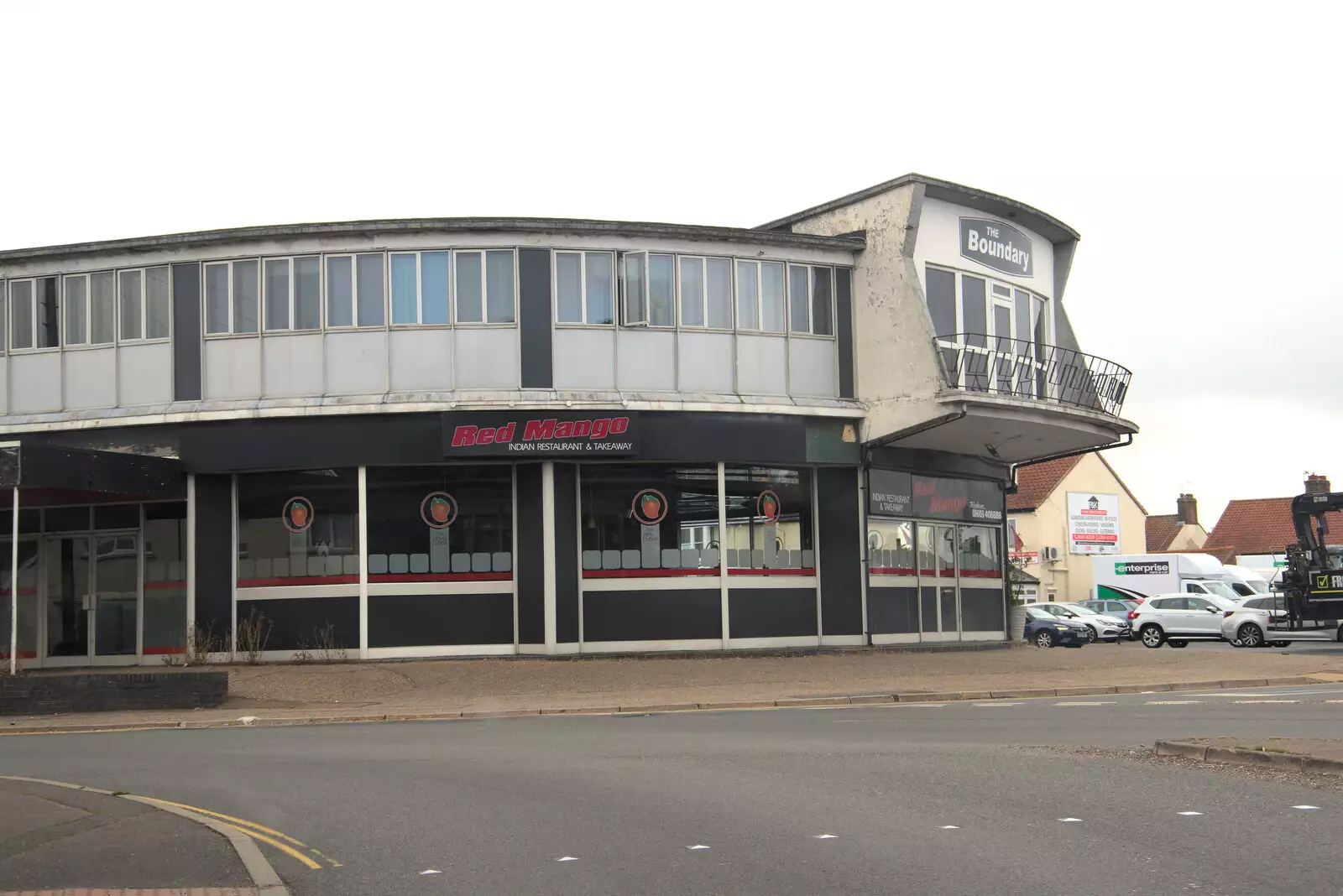 Red Mango restaurant on the Boundary, from The BSCC at Earl Soham and at Colin and Jill's, Eye, Suffolk - 26th June 2021