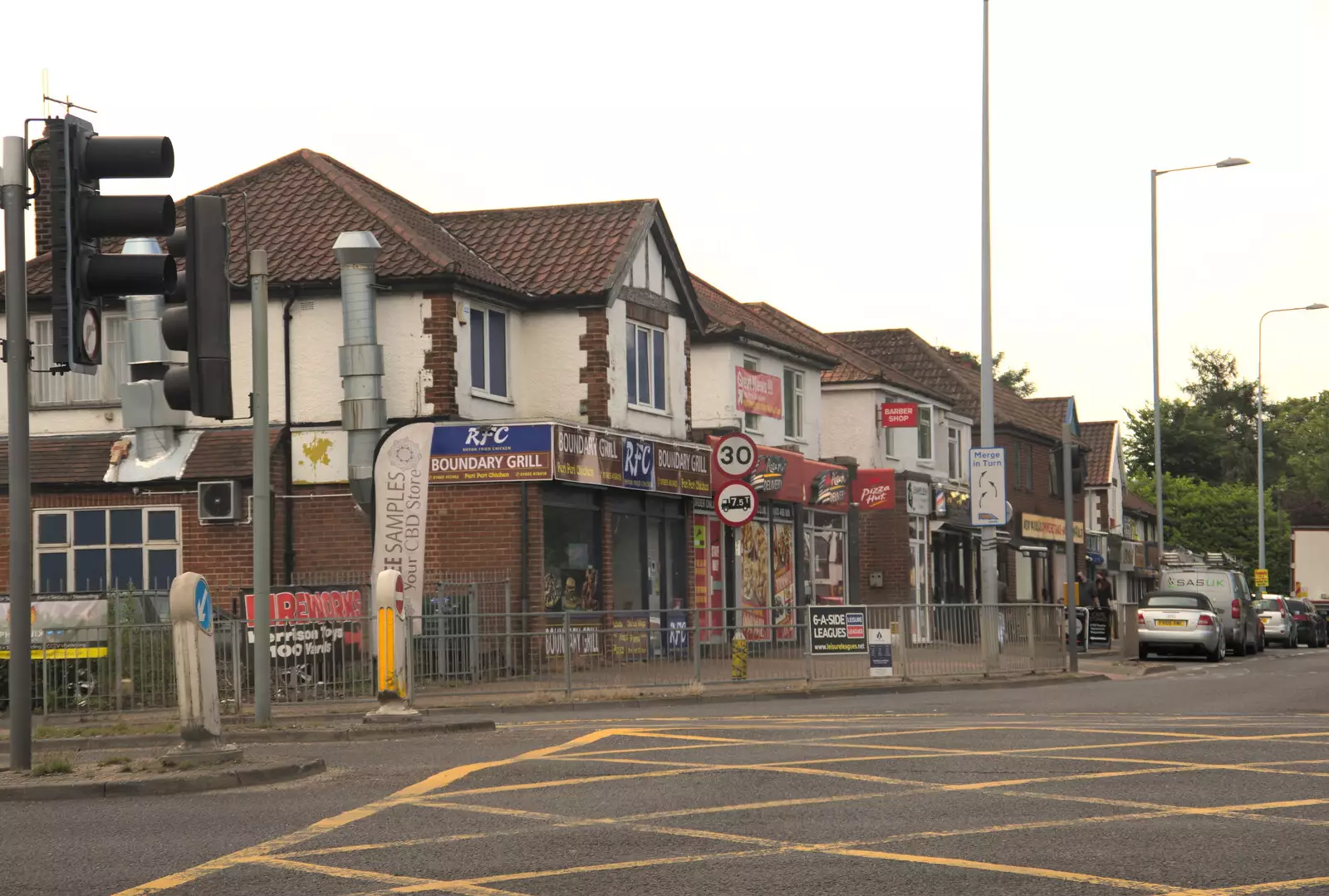 The top of Aylsham Road, Norwich, from The BSCC at Earl Soham and at Colin and Jill's, Eye, Suffolk - 26th June 2021