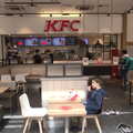 Fred scoffs popcorn chicken at KFC, The BSCC at Earl Soham and at Colin and Jill's, Eye, Suffolk - 26th June 2021