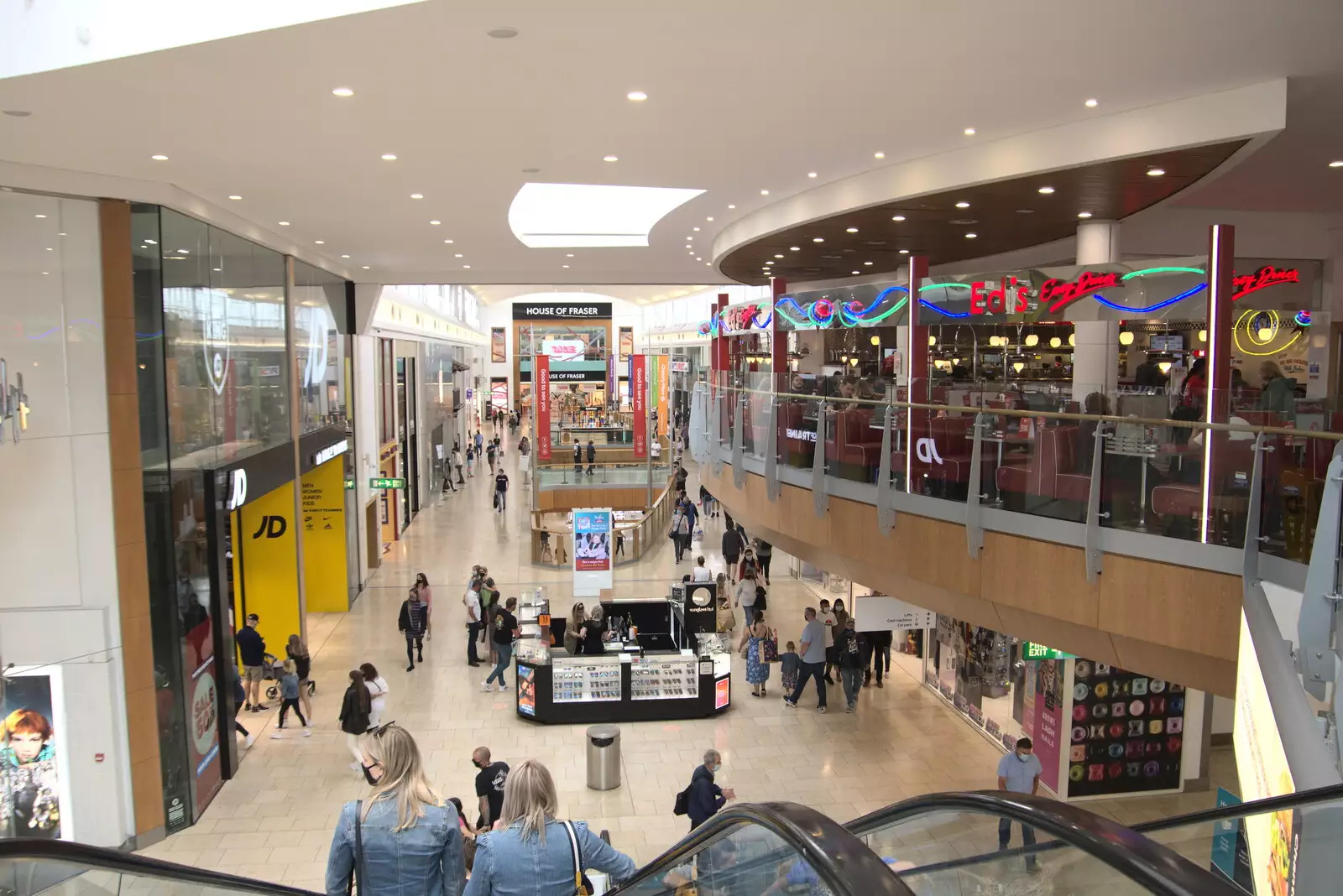 Chapelfield Mall, from The BSCC at Earl Soham and at Colin and Jill's, Eye, Suffolk - 26th June 2021