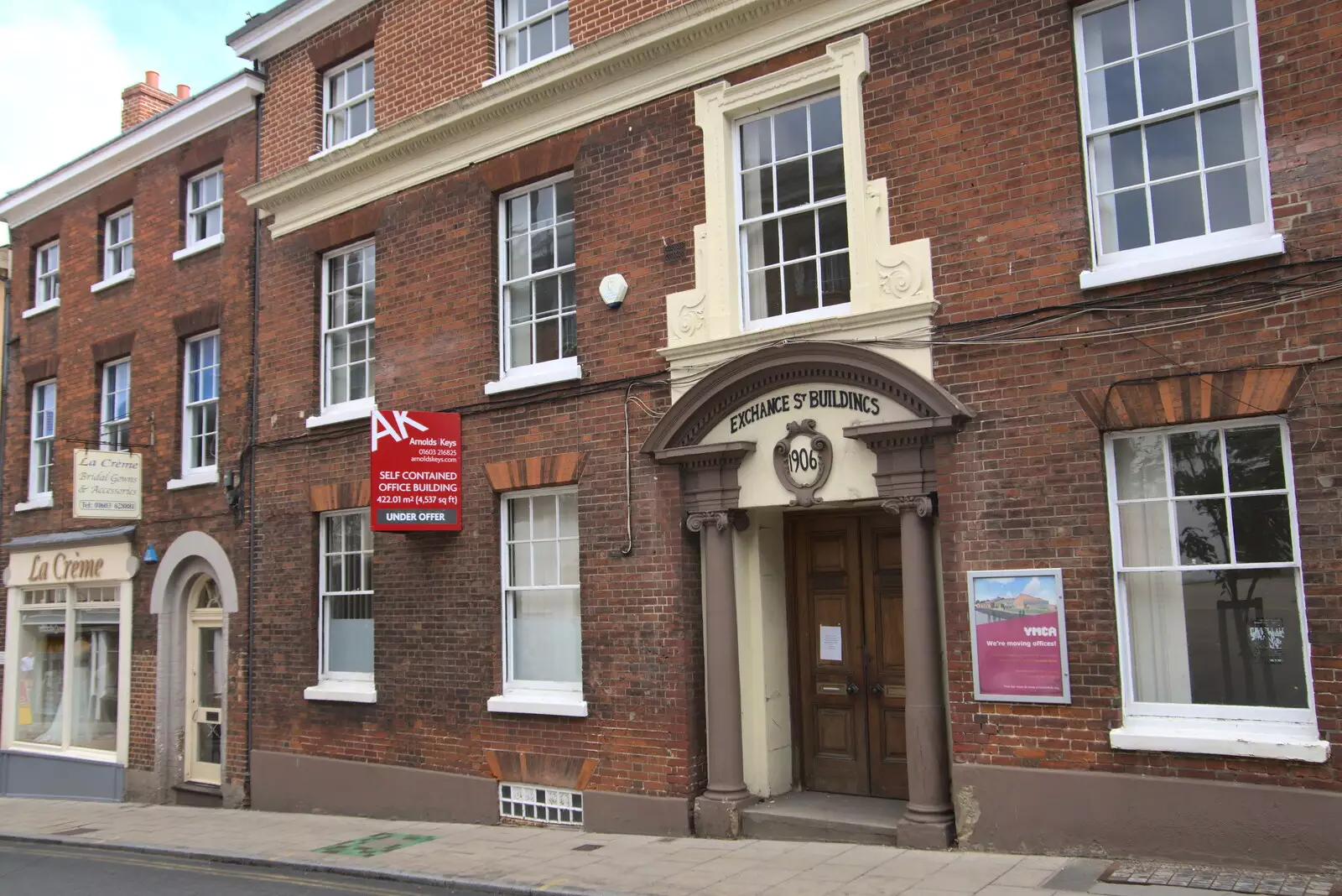 The Exchange Street Building from 1906, from The BSCC at Earl Soham and at Colin and Jill's, Eye, Suffolk - 26th June 2021