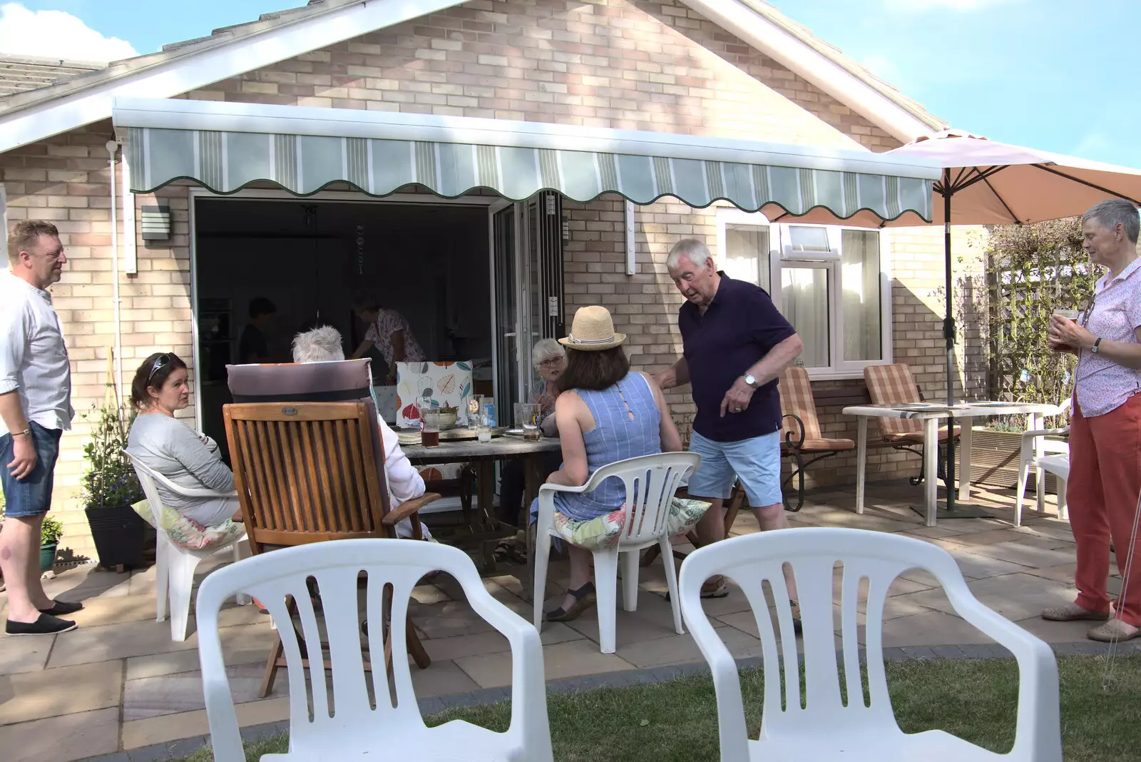 Colin roams around, from The BSCC at Earl Soham and at Colin and Jill's, Eye, Suffolk - 26th June 2021