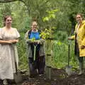 The finished job, Planting a Tree, Town Moors, Eye, Suffolk - 10th July 2021