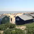 The beach is packed, at least by Southwold standards, A Day on the Beach, Southwold, Suffolk - 18th July 2021