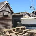 Down by the fishing huts on Blackshore, A Day on the Beach, Southwold, Suffolk - 18th July 2021