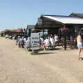 We get fish and chips from Mrs T's, A Day on the Beach, Southwold, Suffolk - 18th July 2021