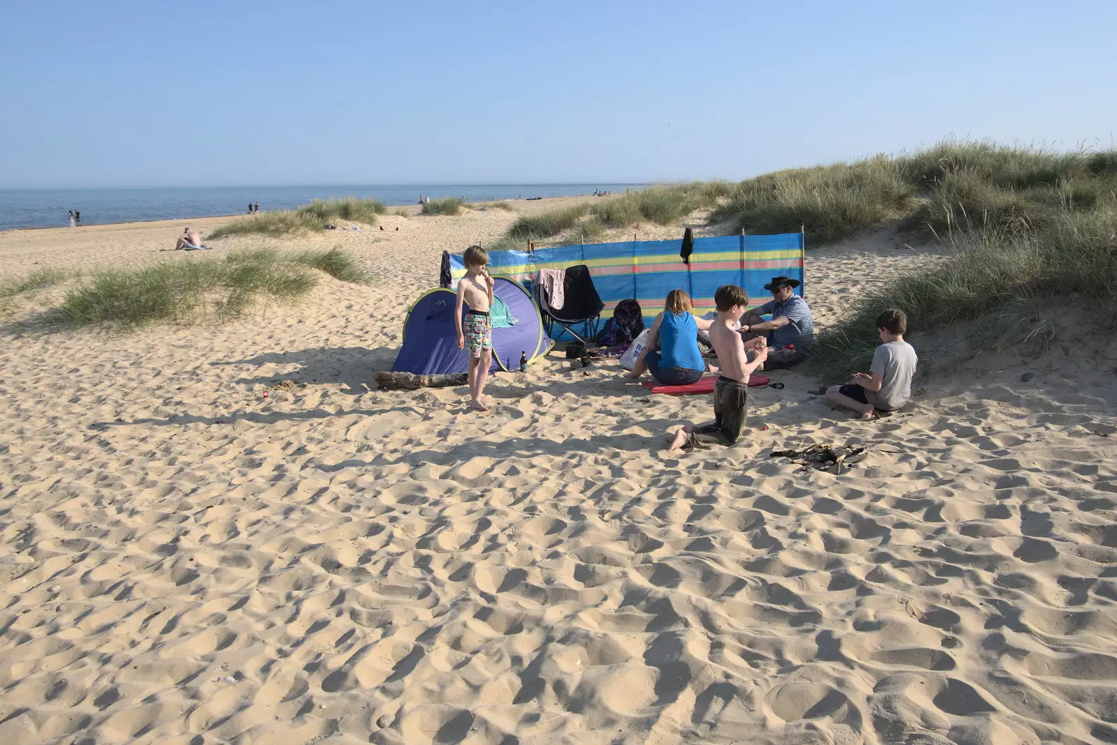 Our beach spot, from A Day on the Beach, Southwold, Suffolk - 18th July 2021