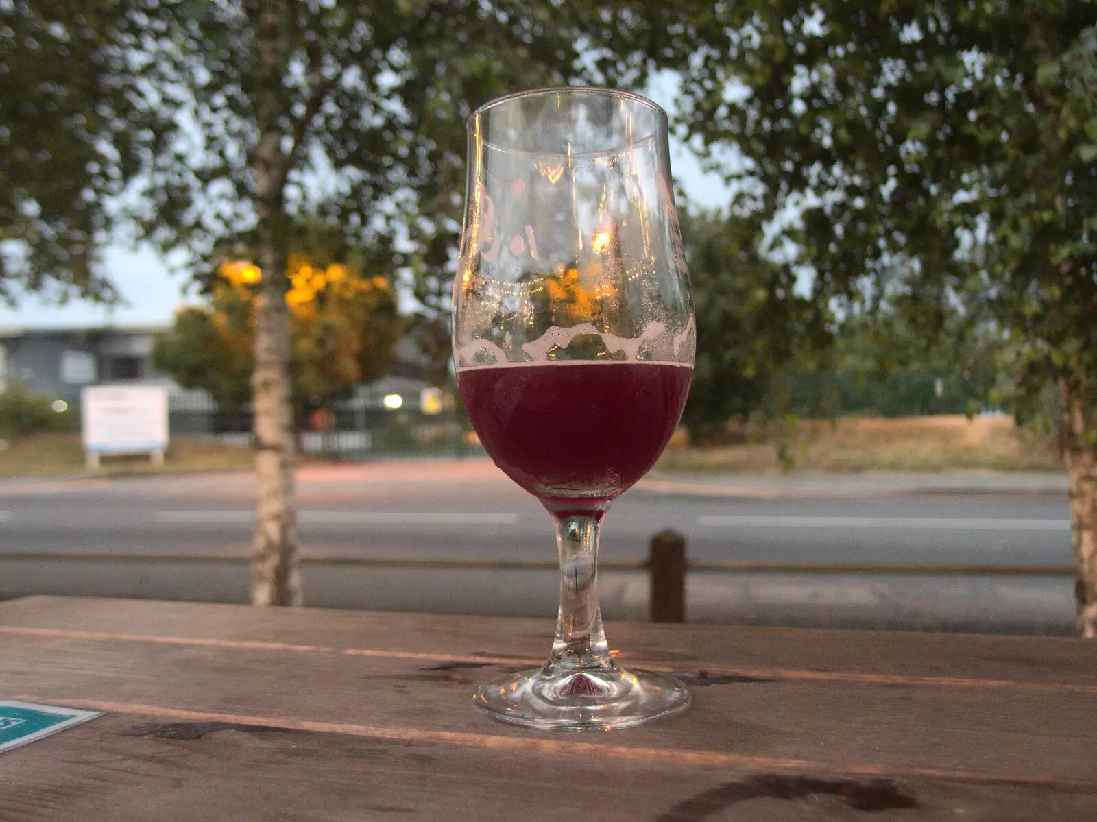 The Boy Phil's purple beer, from Hares, Tortoises and Station 119, Eye, Suffolk - 19th July 2021