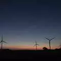 The wind turbines on Eye airfield, Hares, Tortoises and Station 119, Eye, Suffolk - 19th July 2021