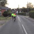 We cycle out of Burston, The BSCC at The Crown, Gissing, Norfolk - 22nd July 2021