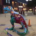 Part of the Dinosaur Trail in Norwich, A Trip to Nando's, Riverside, Norwich, Norfolk - 23rd July 2021