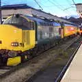 Class 37 37610 at Norwich Station, A Trip to Nando's, Riverside, Norwich, Norfolk - 23rd July 2021