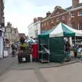 Melton Mowbray's market place, Pork Pies and Dockside Dereliction, Melton Mowbray and Liverpool - 7th August 2021