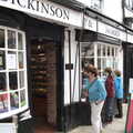 We head into Dickinson and Morris pork pie shop, Pork Pies and Dockside Dereliction, Melton Mowbray and Liverpool - 7th August 2021