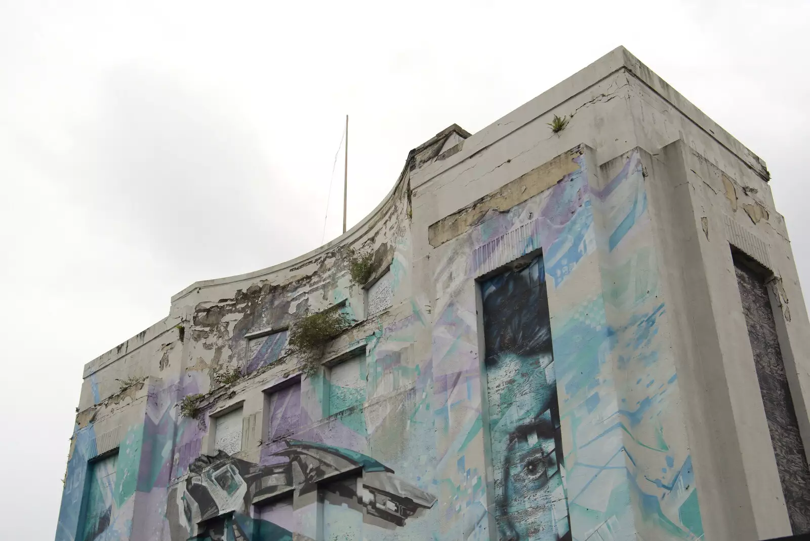 The derelict Littlewood's building in Liverpool, from Pork Pies and Dockside Dereliction, Melton Mowbray and Liverpool - 7th August 2021