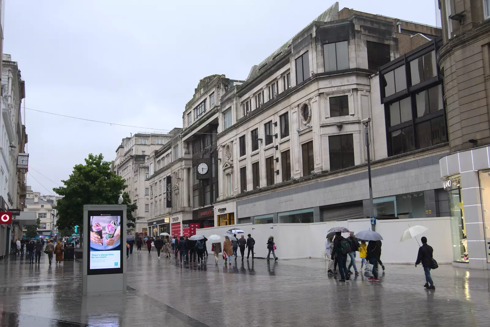 Top Shop on Church Street, from Pork Pies and Dockside Dereliction, Melton Mowbray and Liverpool - 7th August 2021