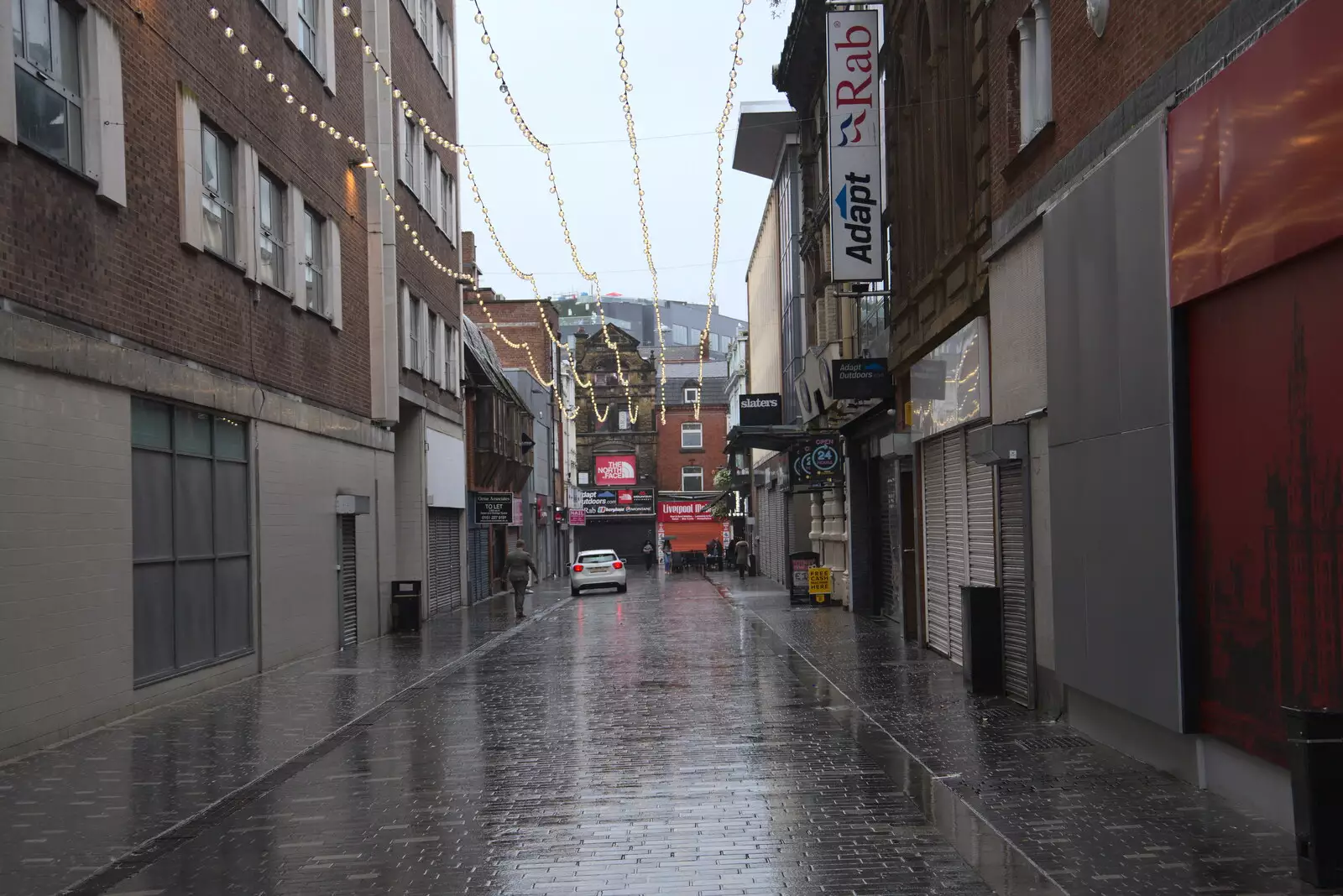 Tarleton Street, from Pork Pies and Dockside Dereliction, Melton Mowbray and Liverpool - 7th August 2021