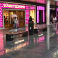 2021 Pink lights in Liverpool One