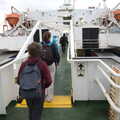 2021 We cross a gangway on the ferry