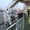 2021 The deck of the freight ferry