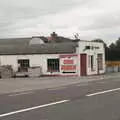 A cool old-school roadside petrol station, Pints of Guinness and Streedagh Beach, Grange and Sligo, Ireland - 9th August 2021