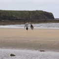Fred's found more seaweed, Pints of Guinness and Streedagh Beach, Grange and Sligo, Ireland - 9th August 2021