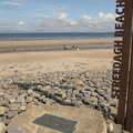 The Streedagh/Trá na Strithidí beach sign, Pints of Guinness and Streedagh Beach, Grange and Sligo, Ireland - 9th August 2021