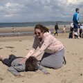 Fred gets a massage, Pints of Guinness and Streedagh Beach, Grange and Sligo, Ireland - 9th August 2021