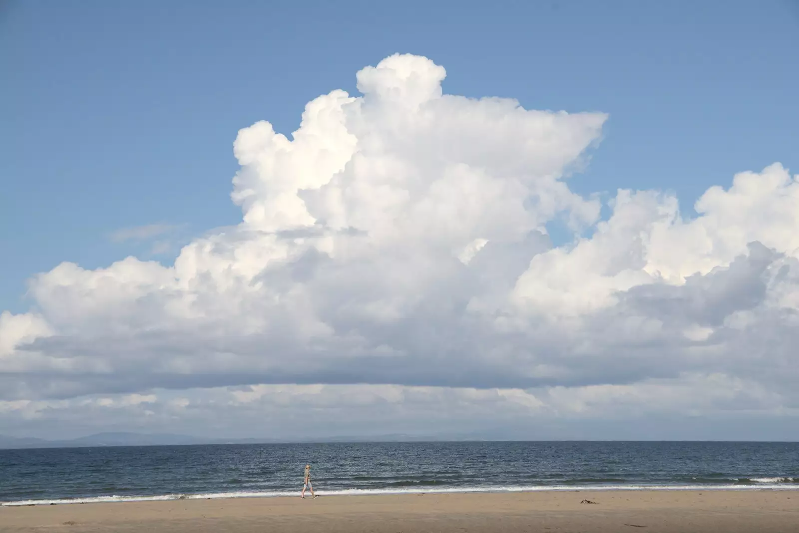 Wide open spaces, from Pints of Guinness and Streedagh Beach, Grange and Sligo, Ireland - 9th August 2021