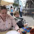 Isobel and Harry in Garavogue/Camile Thai, Pints of Guinness and Streedagh Beach, Grange and Sligo, Ireland - 9th August 2021