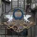 Ornate gate at the singing garden house, A Trip to Manorhamilton, County Leitrim, Ireland - 11th August 2021