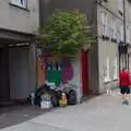 Rubbish and beer-garden graffiti, A Trip to Manorhamilton, County Leitrim, Ireland - 11th August 2021