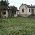 Derelict buildings covered in weeds, A Trip to Manorhamilton, County Leitrim, Ireland - 11th August 2021